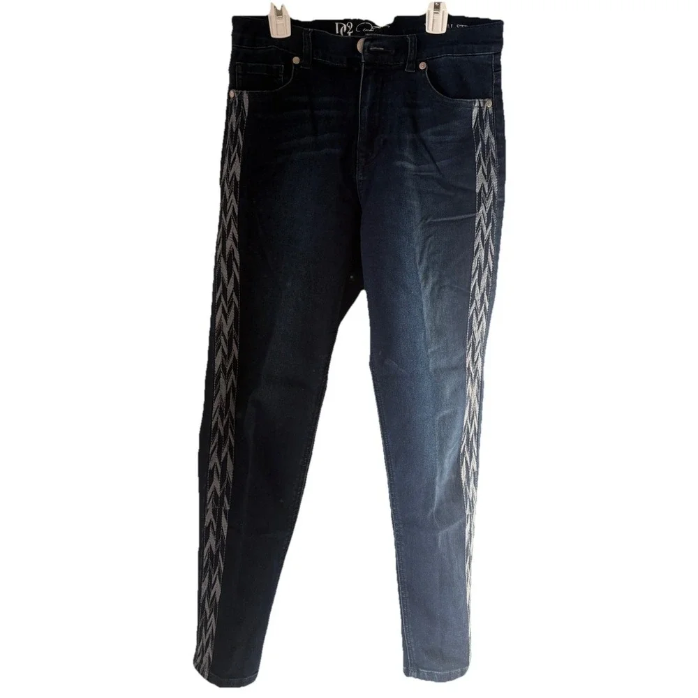 DG2‎ by Diane Gilman Women's Stretch Denim PullOn Pockets Jegging Mid
